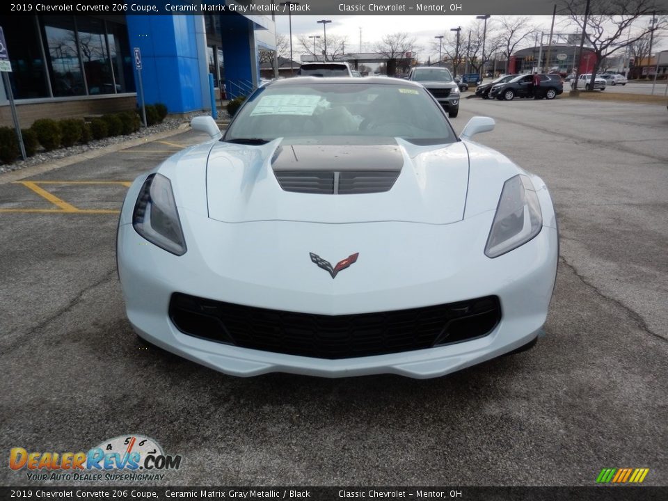 2019 Chevrolet Corvette Z06 Coupe Ceramic Matrix Gray Metallic / Black Photo #2