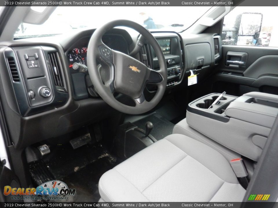 2019 Chevrolet Silverado 2500HD Work Truck Crew Cab 4WD Summit White / Dark Ash/Jet Black Photo #6