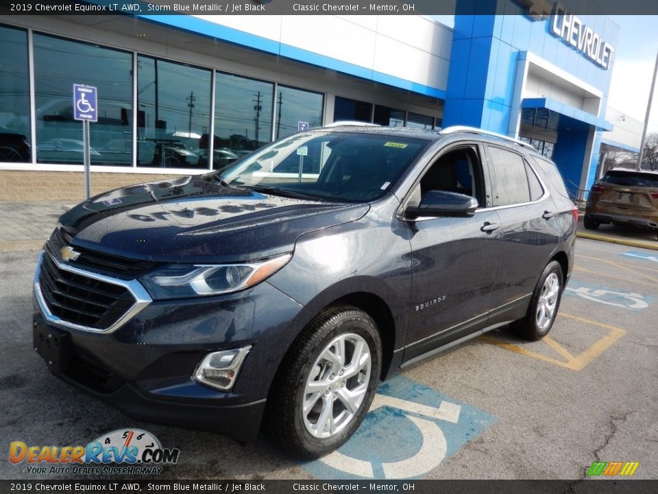 2019 Chevrolet Equinox LT AWD Storm Blue Metallic / Jet Black Photo #1