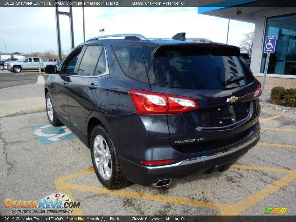 2019 Chevrolet Equinox LT AWD Storm Blue Metallic / Jet Black Photo #5