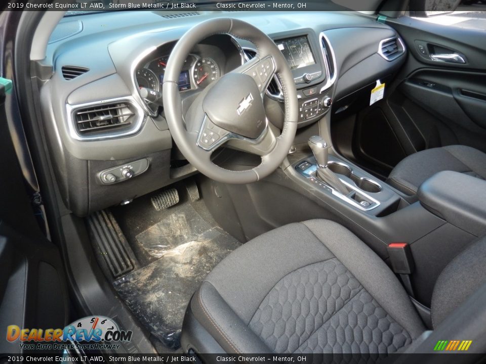 2019 Chevrolet Equinox LT AWD Storm Blue Metallic / Jet Black Photo #6