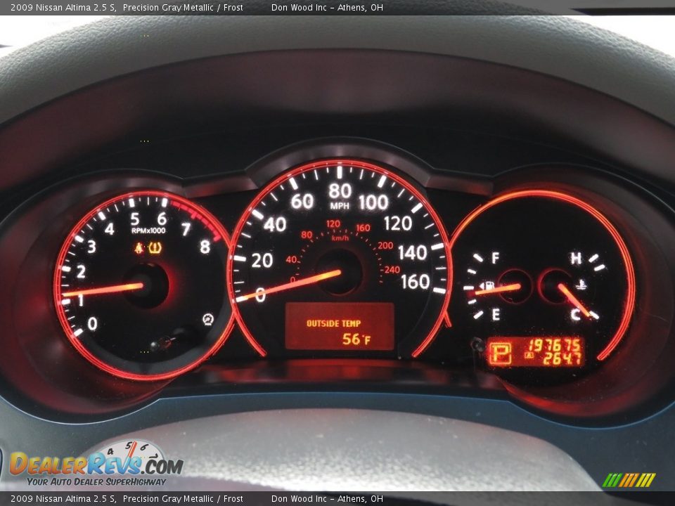 2009 Nissan Altima 2.5 S Precision Gray Metallic / Frost Photo #23