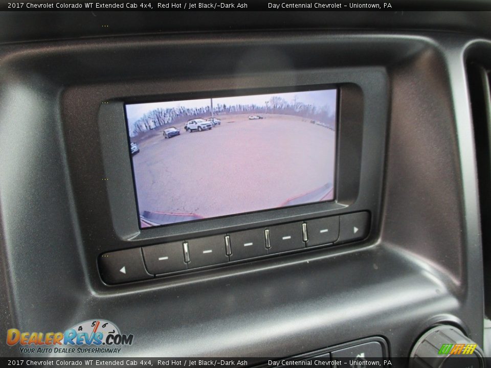 2017 Chevrolet Colorado WT Extended Cab 4x4 Red Hot / Jet Black/­Dark Ash Photo #4