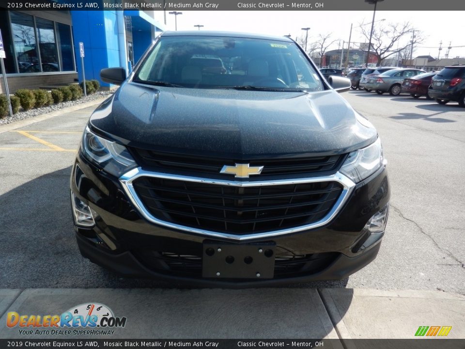 2019 Chevrolet Equinox LS AWD Mosaic Black Metallic / Medium Ash Gray Photo #2
