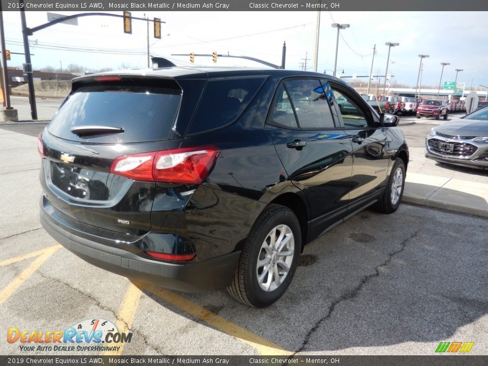2019 Chevrolet Equinox LS AWD Mosaic Black Metallic / Medium Ash Gray Photo #4
