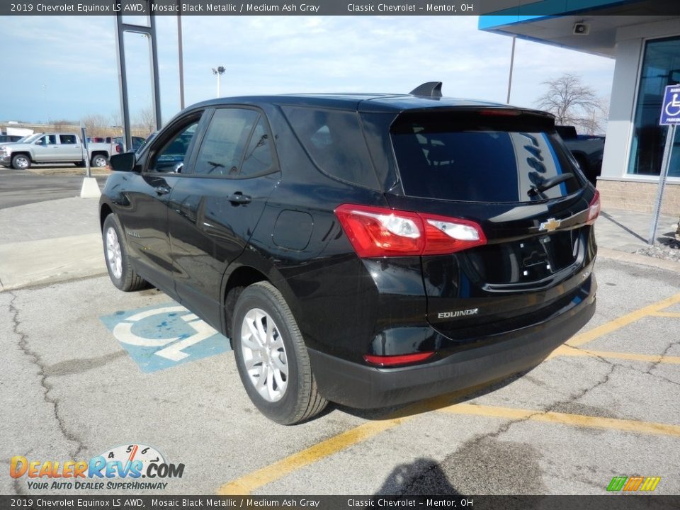 2019 Chevrolet Equinox LS AWD Mosaic Black Metallic / Medium Ash Gray Photo #5