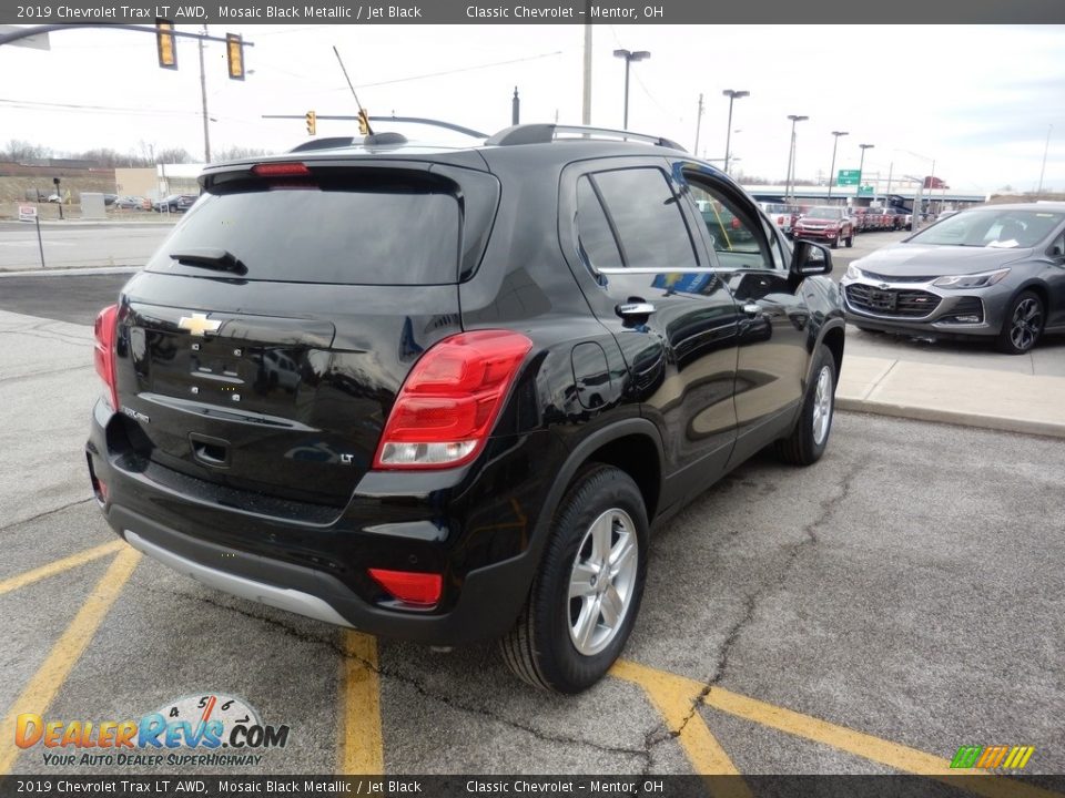 2019 Chevrolet Trax LT AWD Mosaic Black Metallic / Jet Black Photo #4