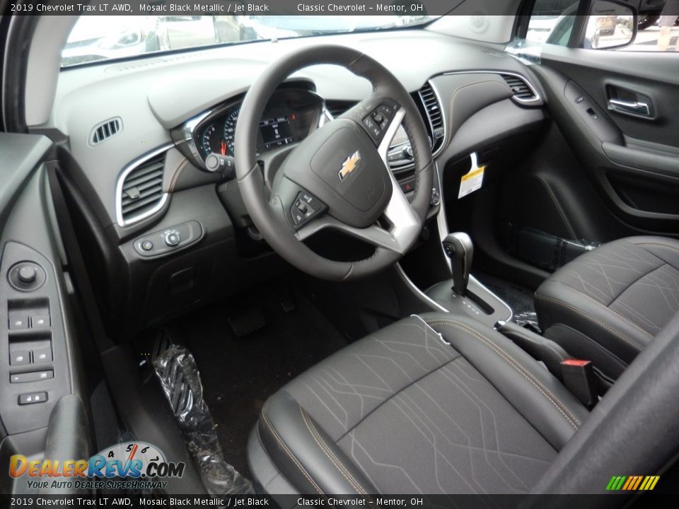 2019 Chevrolet Trax LT AWD Mosaic Black Metallic / Jet Black Photo #6