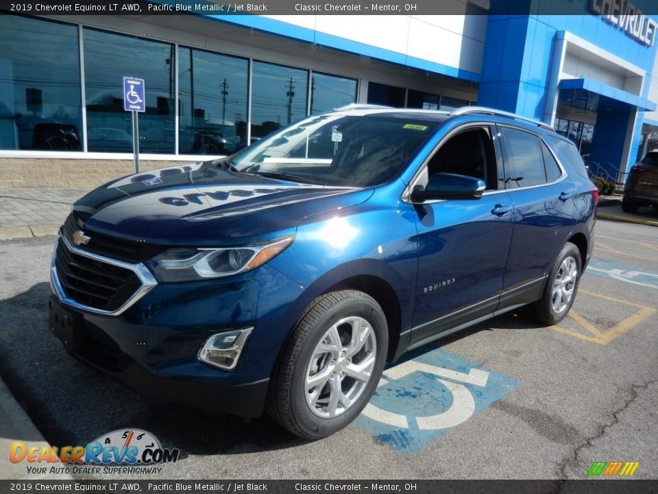 2019 Chevrolet Equinox LT AWD Pacific Blue Metallic / Jet Black Photo #1