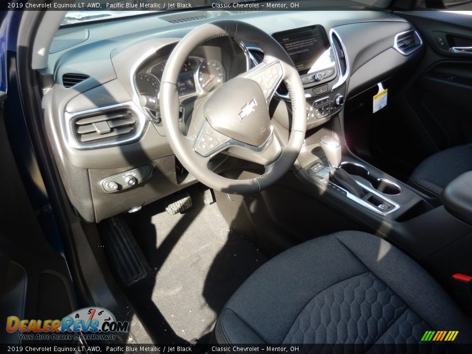 2019 Chevrolet Equinox LT AWD Pacific Blue Metallic / Jet Black Photo #6
