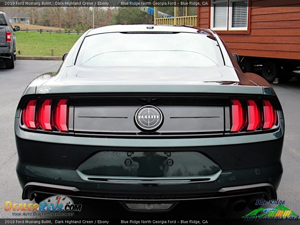 2019 Ford Mustang Bullitt Dark Highland Green / Ebony Photo #4