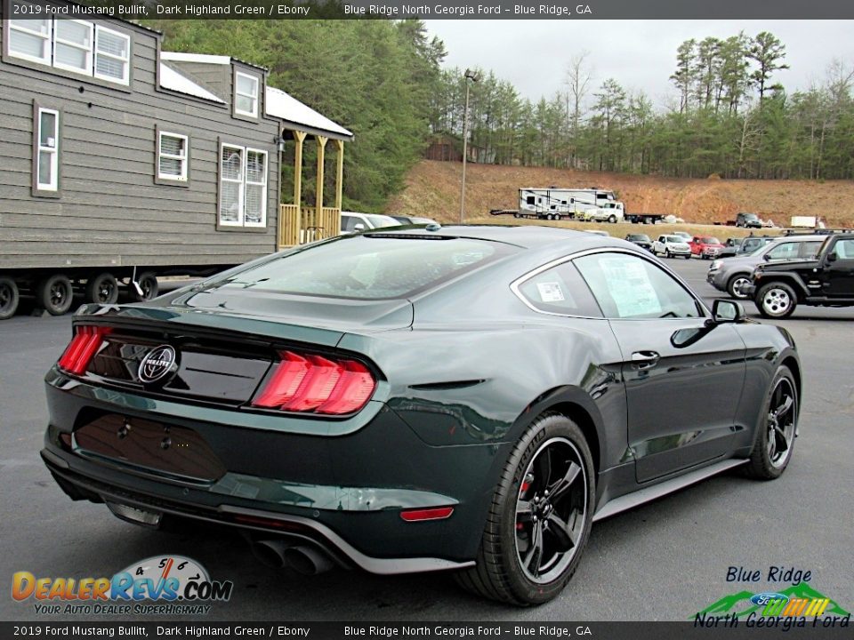 2019 Ford Mustang Bullitt Dark Highland Green / Ebony Photo #5