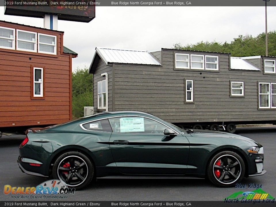 2019 Ford Mustang Bullitt Dark Highland Green / Ebony Photo #6