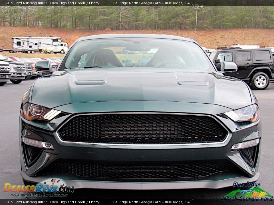 2019 Ford Mustang Bullitt Dark Highland Green / Ebony Photo #8