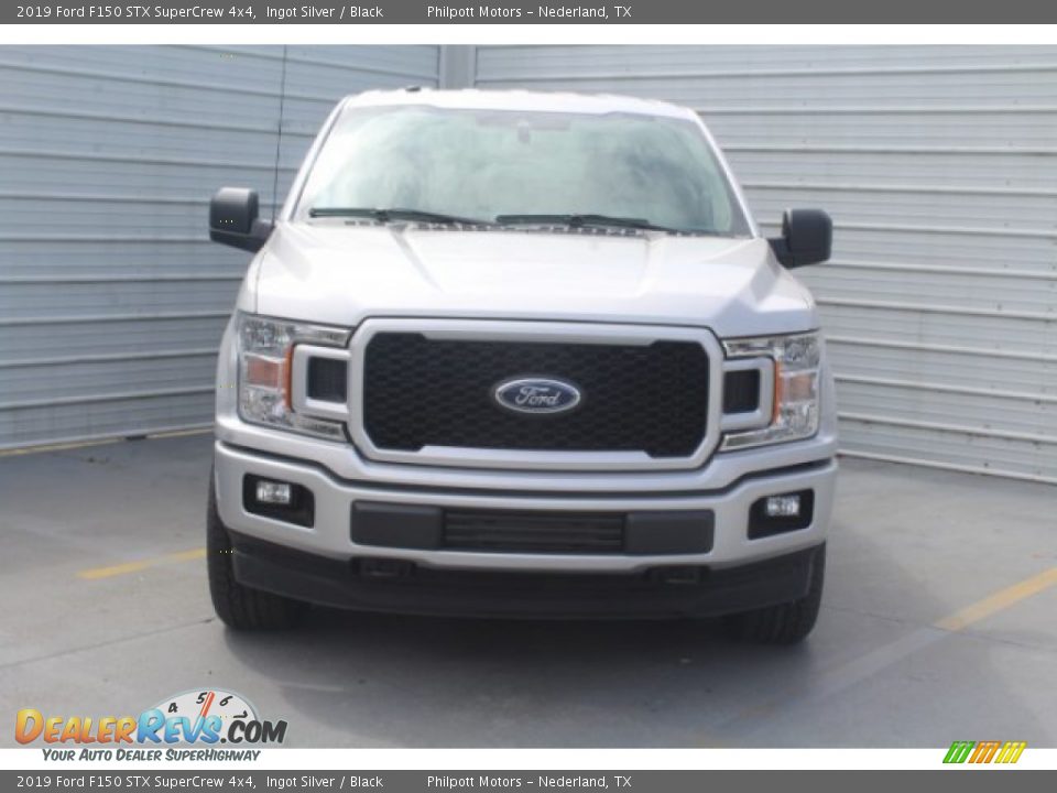 2019 Ford F150 STX SuperCrew 4x4 Ingot Silver / Black Photo #3