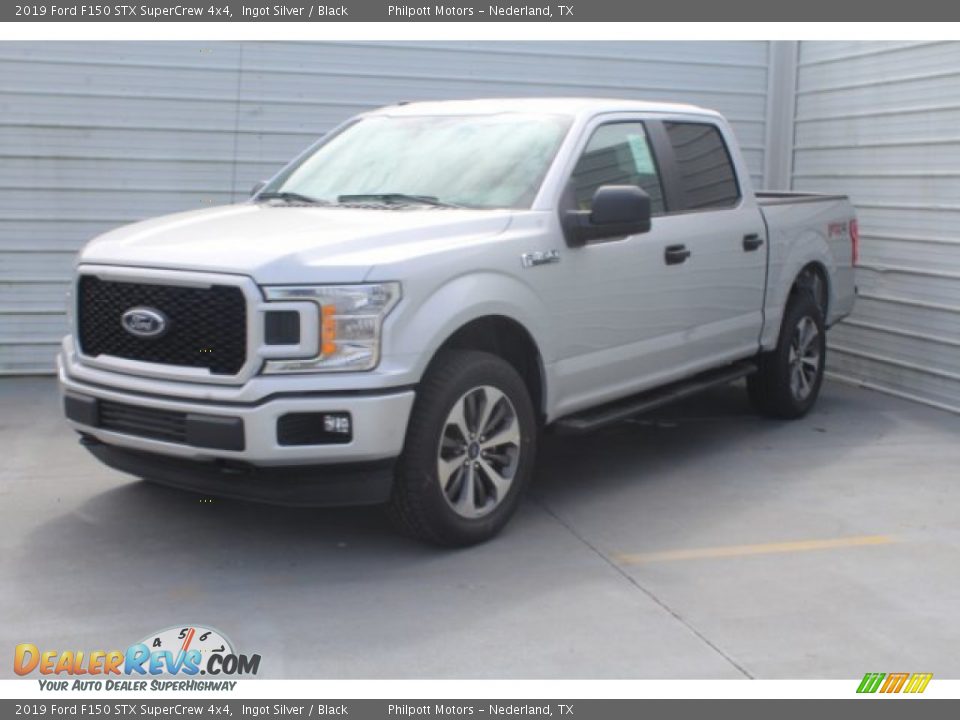 2019 Ford F150 STX SuperCrew 4x4 Ingot Silver / Black Photo #4