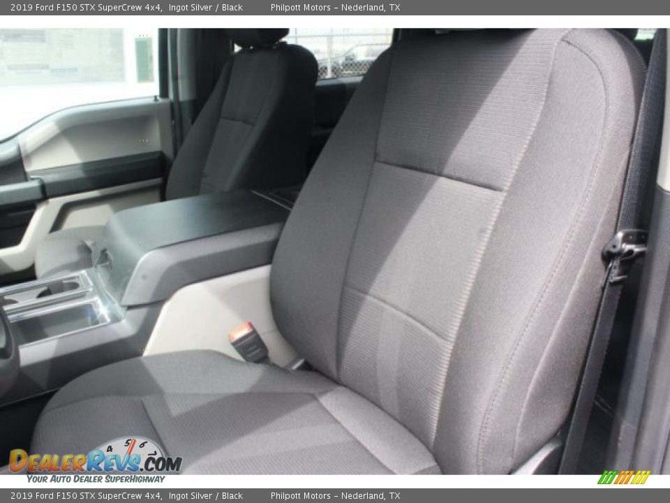 2019 Ford F150 STX SuperCrew 4x4 Ingot Silver / Black Photo #10