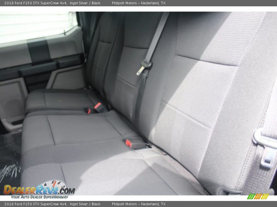 2019 Ford F150 STX SuperCrew 4x4 Ingot Silver / Black Photo #17