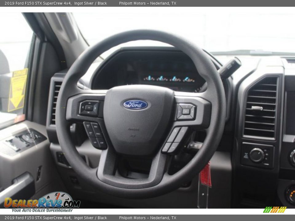 2019 Ford F150 STX SuperCrew 4x4 Ingot Silver / Black Photo #19