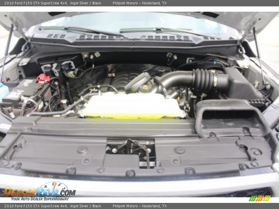 2019 Ford F150 STX SuperCrew 4x4 Ingot Silver / Black Photo #21