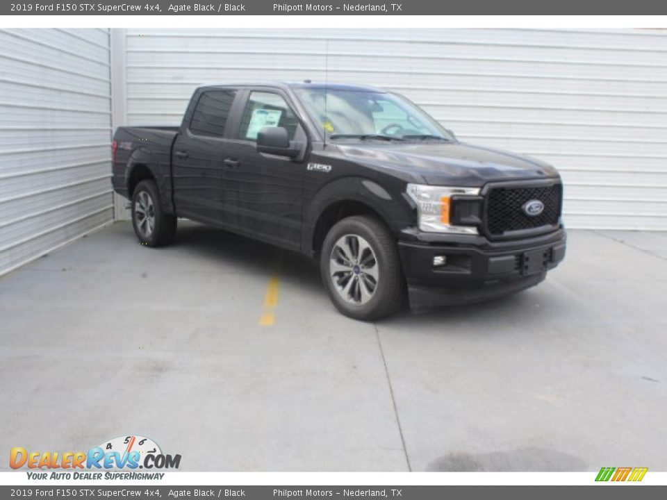 2019 Ford F150 STX SuperCrew 4x4 Agate Black / Black Photo #2