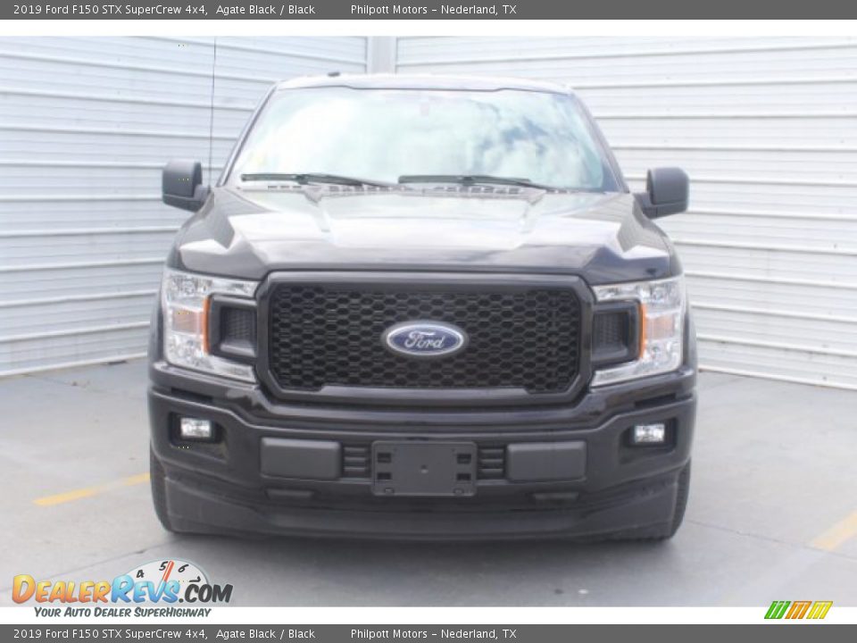 2019 Ford F150 STX SuperCrew 4x4 Agate Black / Black Photo #3