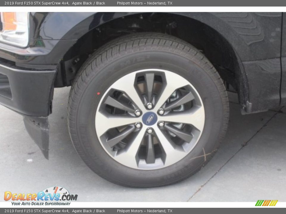 2019 Ford F150 STX SuperCrew 4x4 Agate Black / Black Photo #5