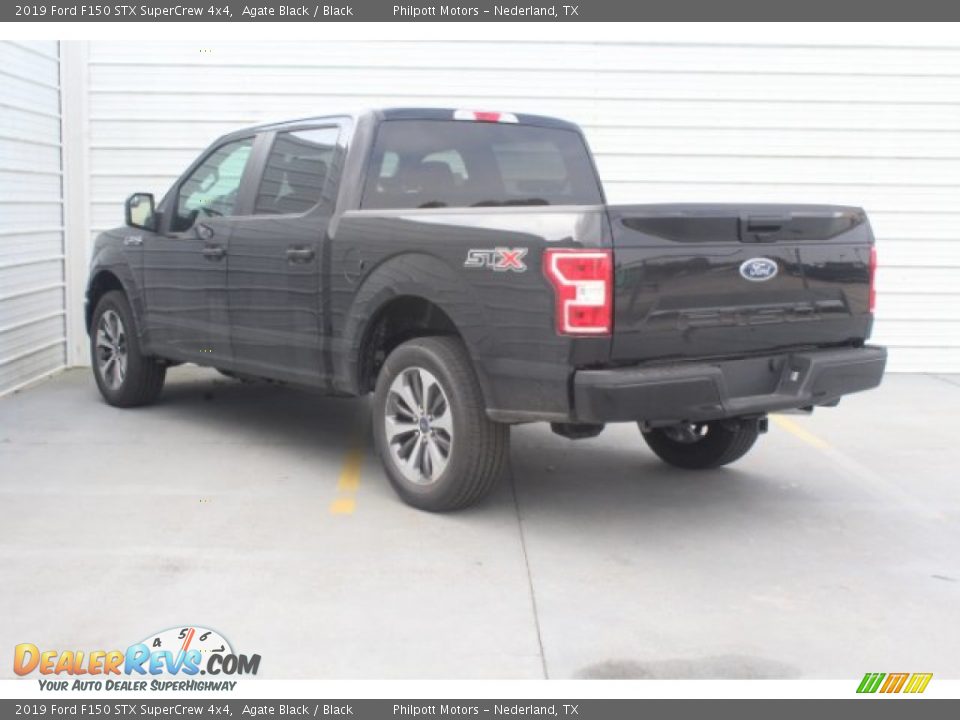 2019 Ford F150 STX SuperCrew 4x4 Agate Black / Black Photo #6