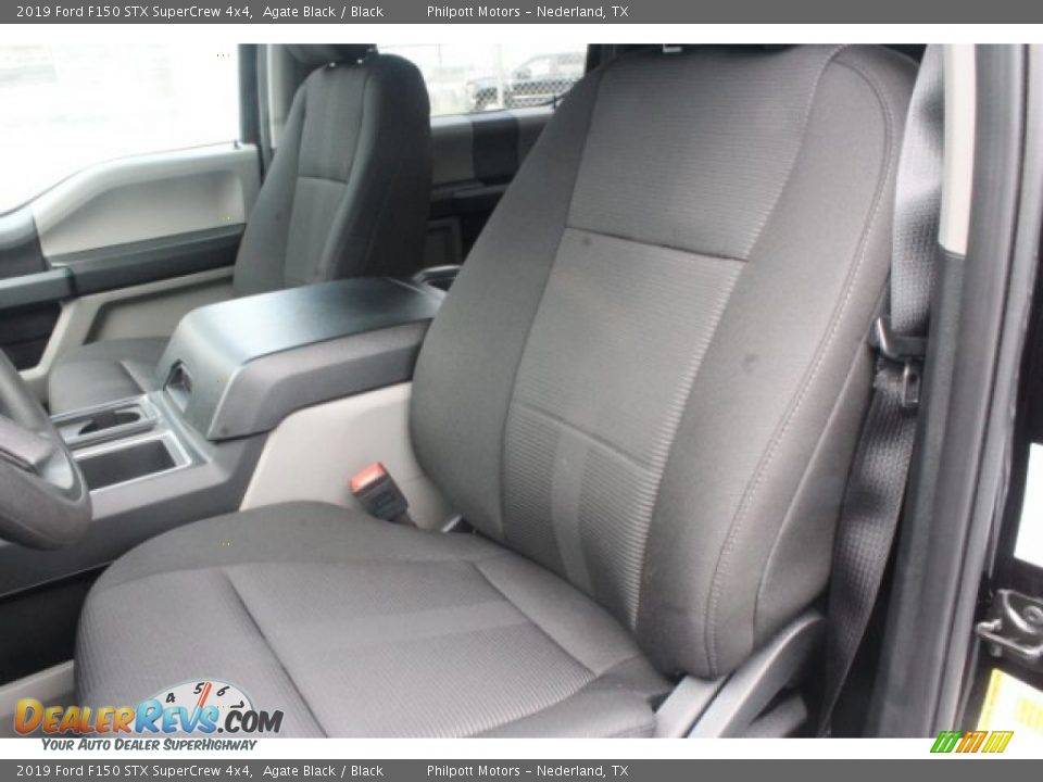 2019 Ford F150 STX SuperCrew 4x4 Agate Black / Black Photo #10