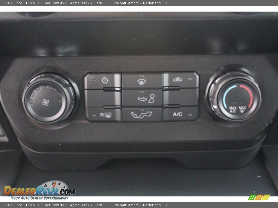 2019 Ford F150 STX SuperCrew 4x4 Agate Black / Black Photo #12