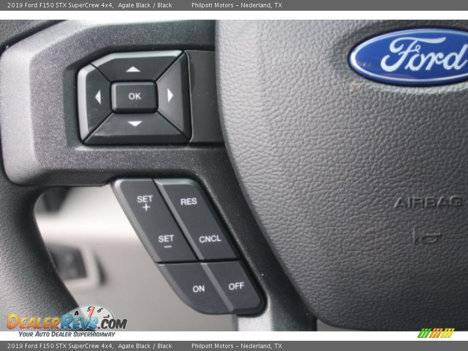 2019 Ford F150 STX SuperCrew 4x4 Agate Black / Black Photo #13