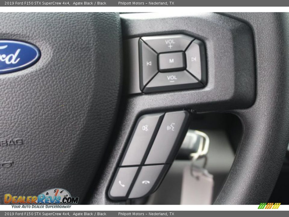 2019 Ford F150 STX SuperCrew 4x4 Agate Black / Black Photo #14