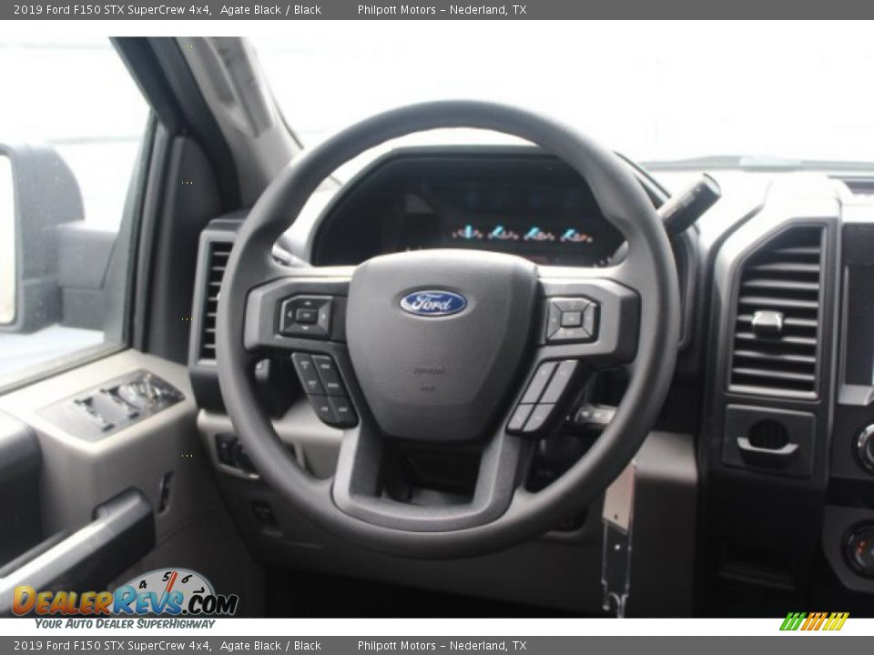 2019 Ford F150 STX SuperCrew 4x4 Agate Black / Black Photo #18