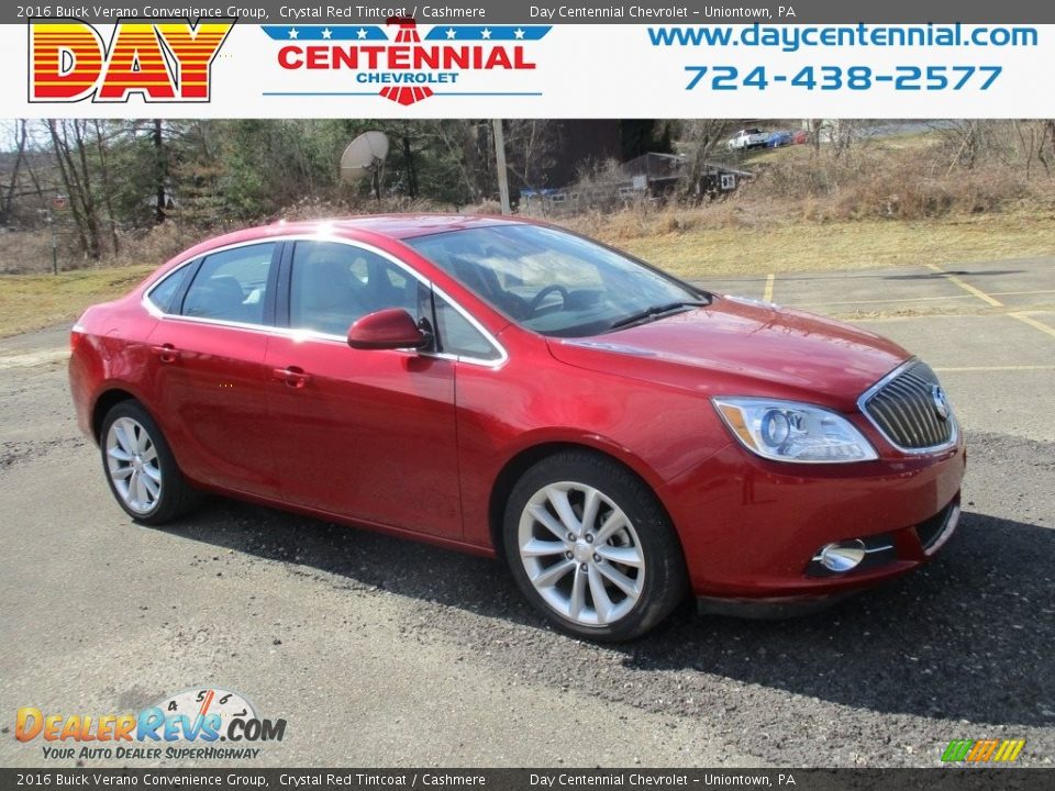 2016 Buick Verano Convenience Group Crystal Red Tintcoat / Cashmere Photo #1
