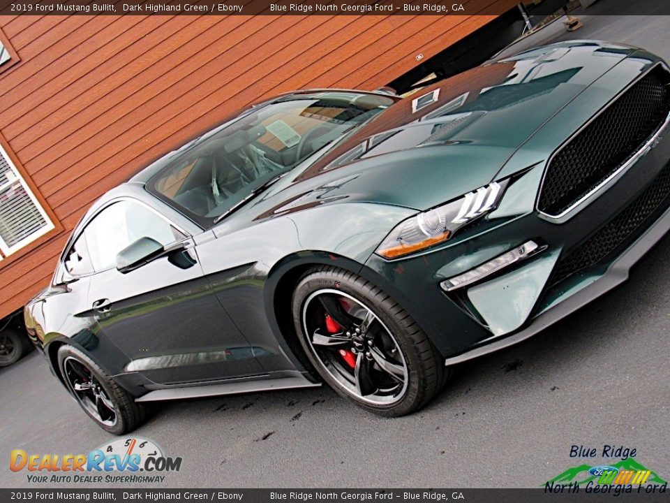 2019 Ford Mustang Bullitt Dark Highland Green / Ebony Photo #30