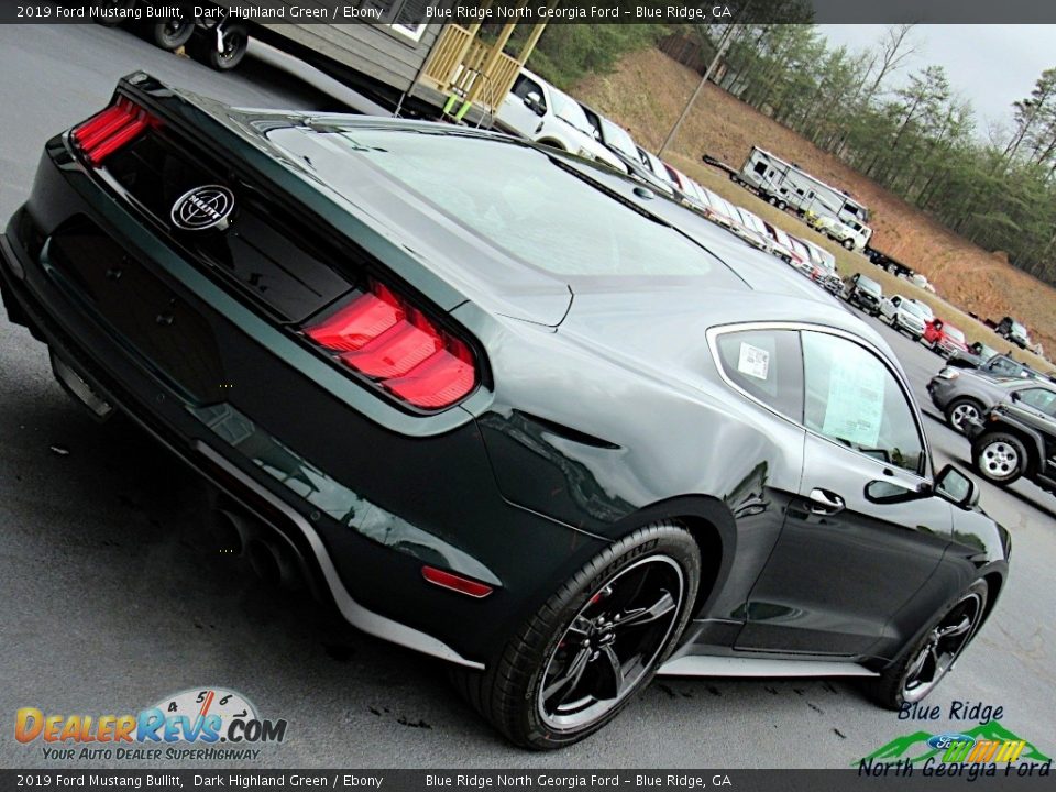 2019 Ford Mustang Bullitt Dark Highland Green / Ebony Photo #31