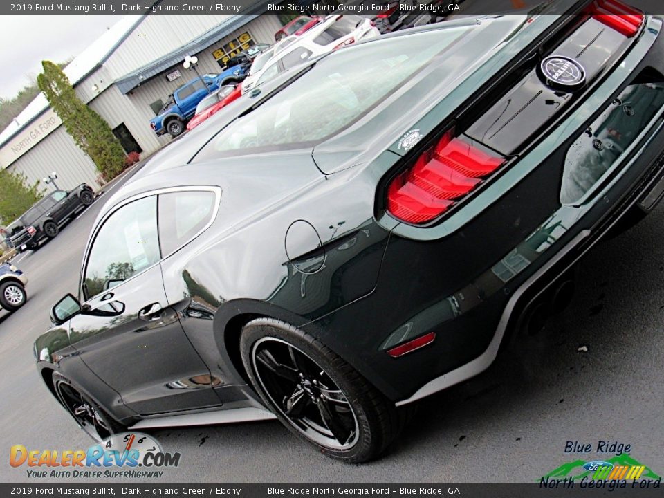 2019 Ford Mustang Bullitt Dark Highland Green / Ebony Photo #32