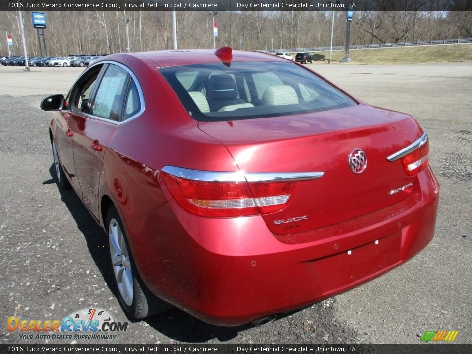 2016 Buick Verano Convenience Group Crystal Red Tintcoat / Cashmere Photo #14