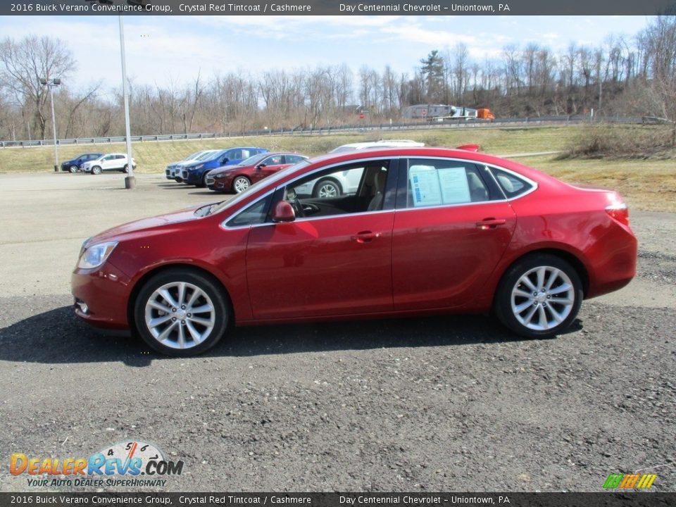 2016 Buick Verano Convenience Group Crystal Red Tintcoat / Cashmere Photo #17