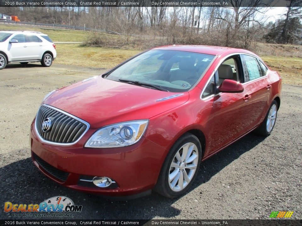 2016 Buick Verano Convenience Group Crystal Red Tintcoat / Cashmere Photo #18