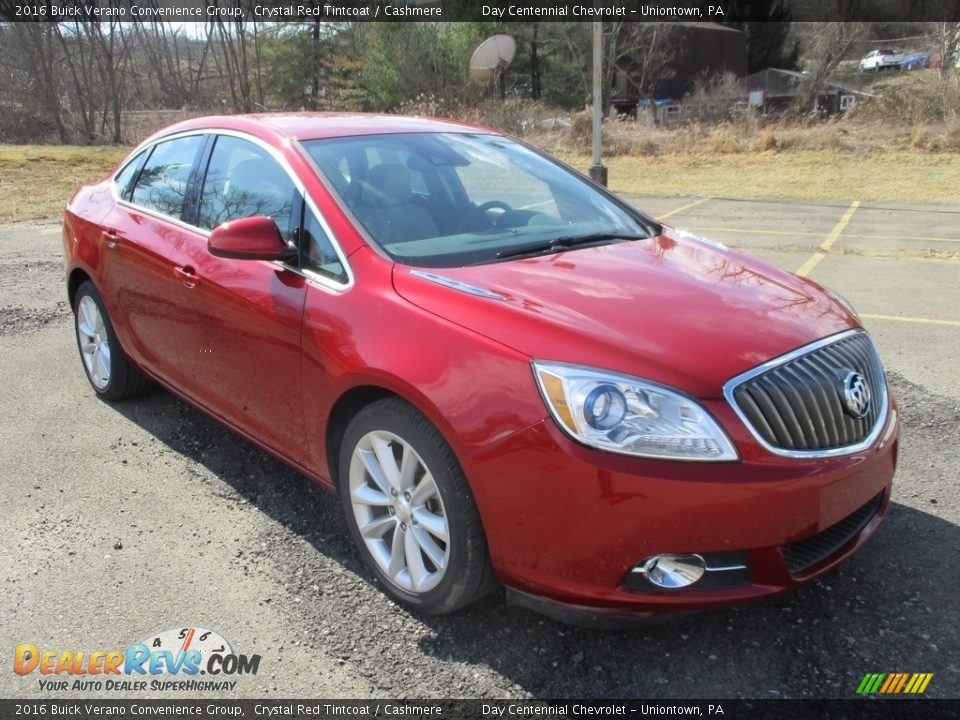 2016 Buick Verano Convenience Group Crystal Red Tintcoat / Cashmere Photo #21