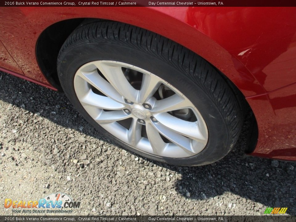 2016 Buick Verano Convenience Group Crystal Red Tintcoat / Cashmere Photo #22