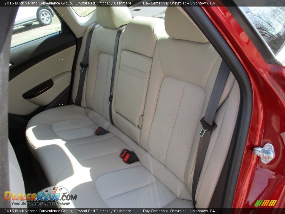 2016 Buick Verano Convenience Group Crystal Red Tintcoat / Cashmere Photo #28