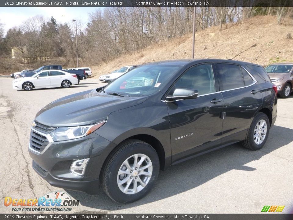 2019 Chevrolet Equinox LT AWD Nightfall Gray Metallic / Jet Black Photo #1