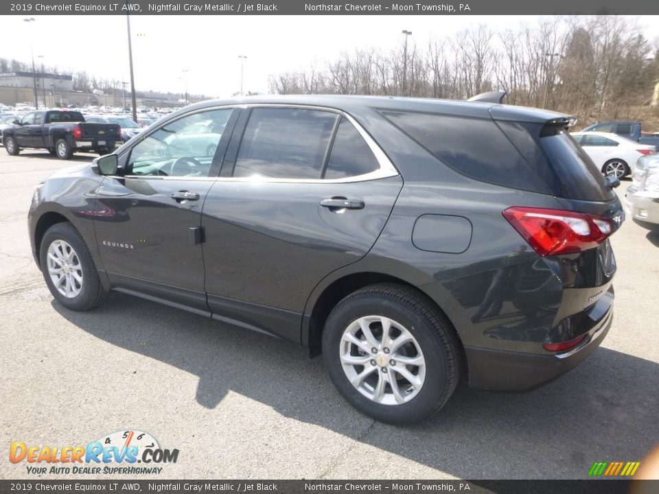 2019 Chevrolet Equinox LT AWD Nightfall Gray Metallic / Jet Black Photo #3