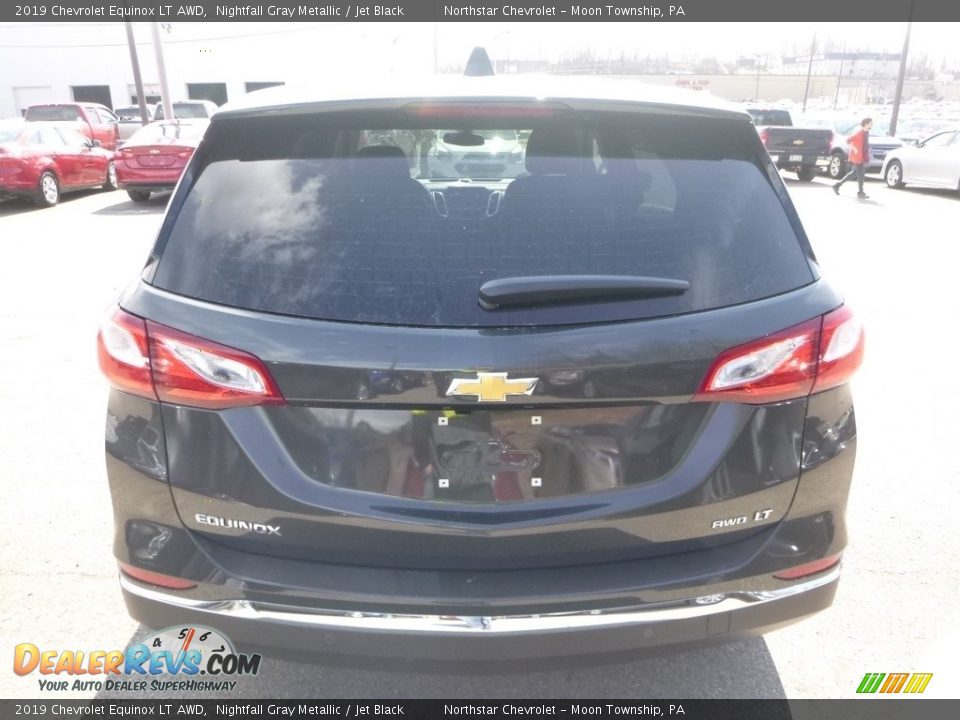 2019 Chevrolet Equinox LT AWD Nightfall Gray Metallic / Jet Black Photo #4