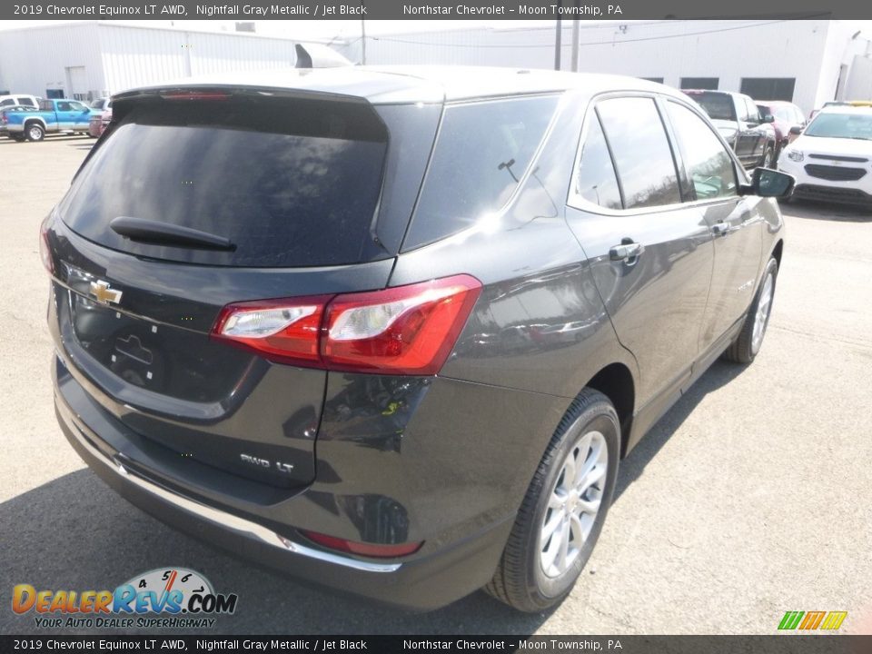 2019 Chevrolet Equinox LT AWD Nightfall Gray Metallic / Jet Black Photo #5