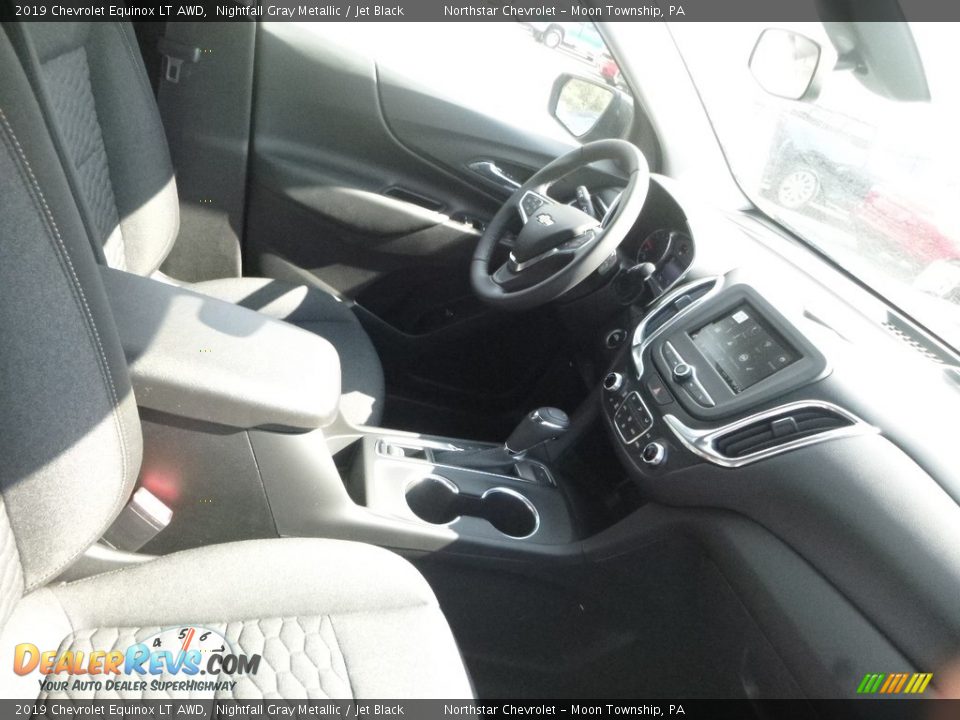 2019 Chevrolet Equinox LT AWD Nightfall Gray Metallic / Jet Black Photo #10