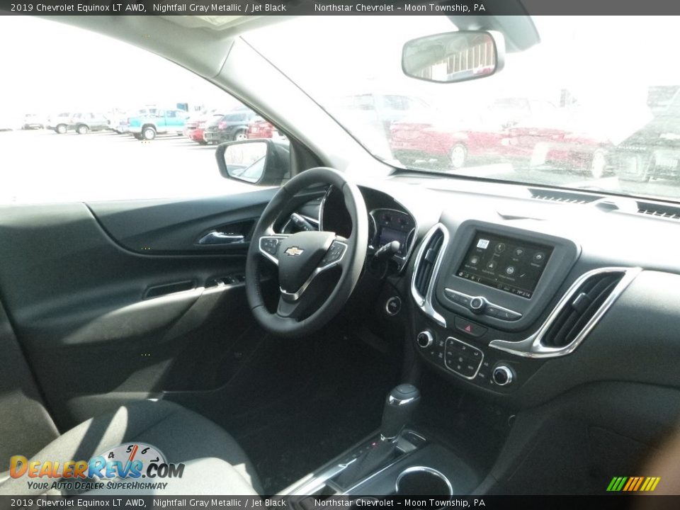 2019 Chevrolet Equinox LT AWD Nightfall Gray Metallic / Jet Black Photo #11