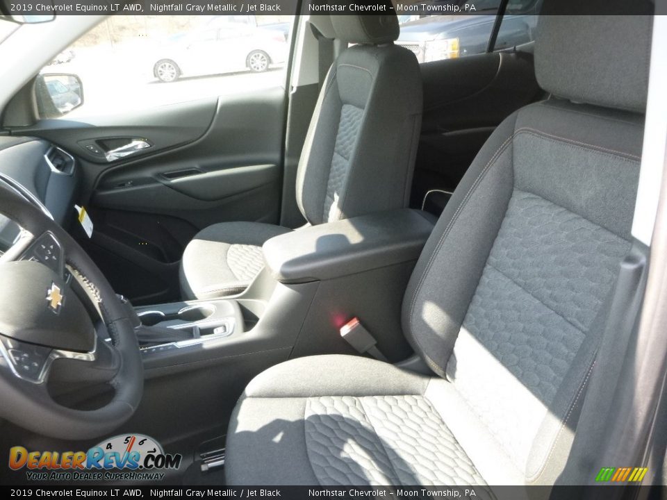 2019 Chevrolet Equinox LT AWD Nightfall Gray Metallic / Jet Black Photo #15